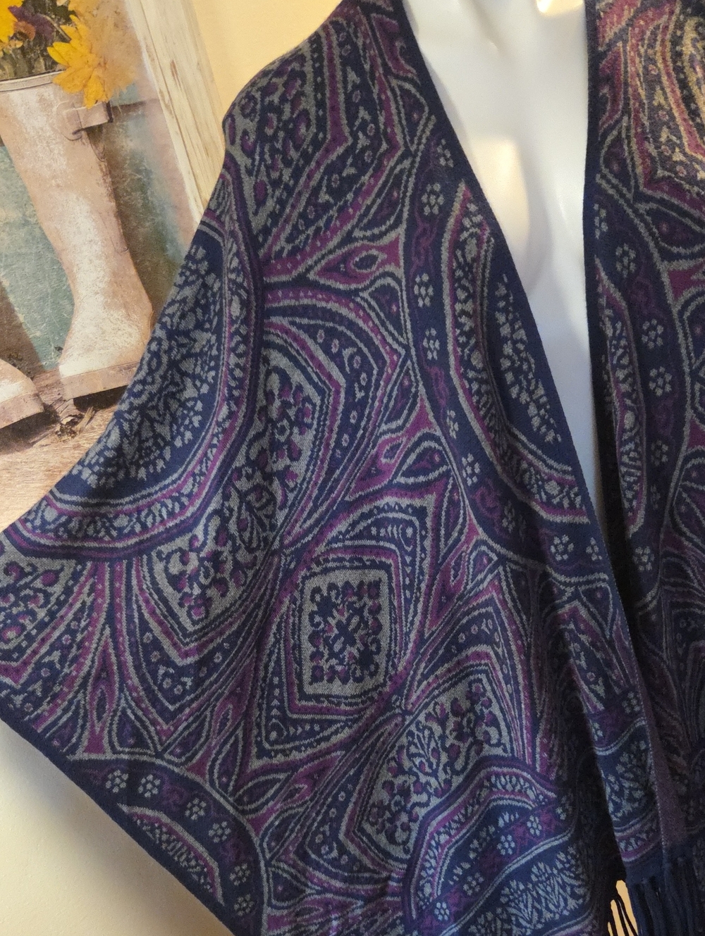 Foxcroft Poncho - Picture 3 of 12